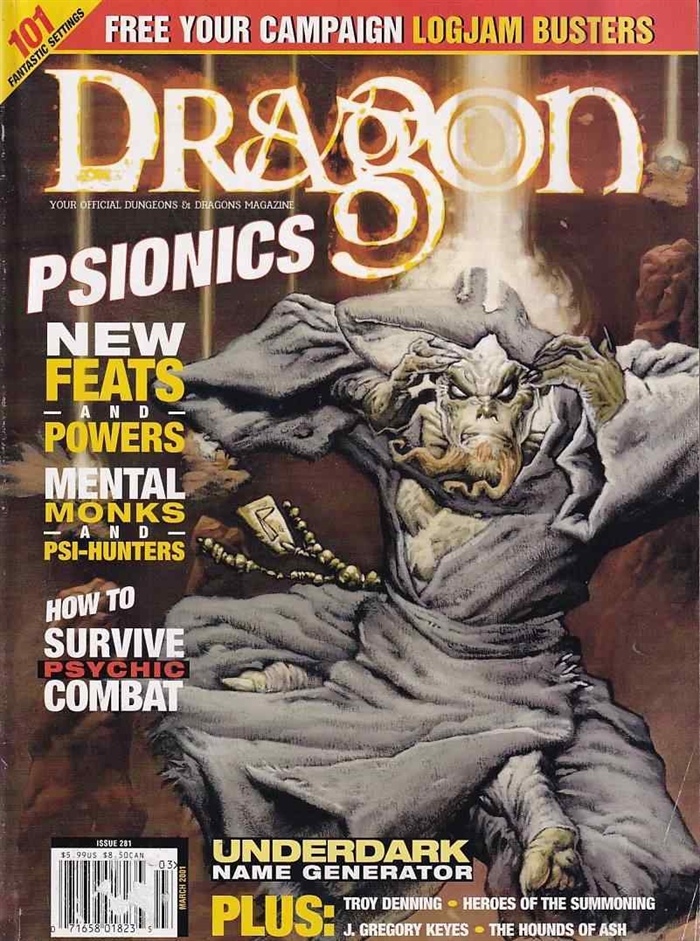 Dragon Magazine - Issue 281 (B Grade) (Genbrug)